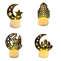 led candle light ramadan decoration 2022 desktop night light eid mubarak decor for home muslim islamic festival party decoration