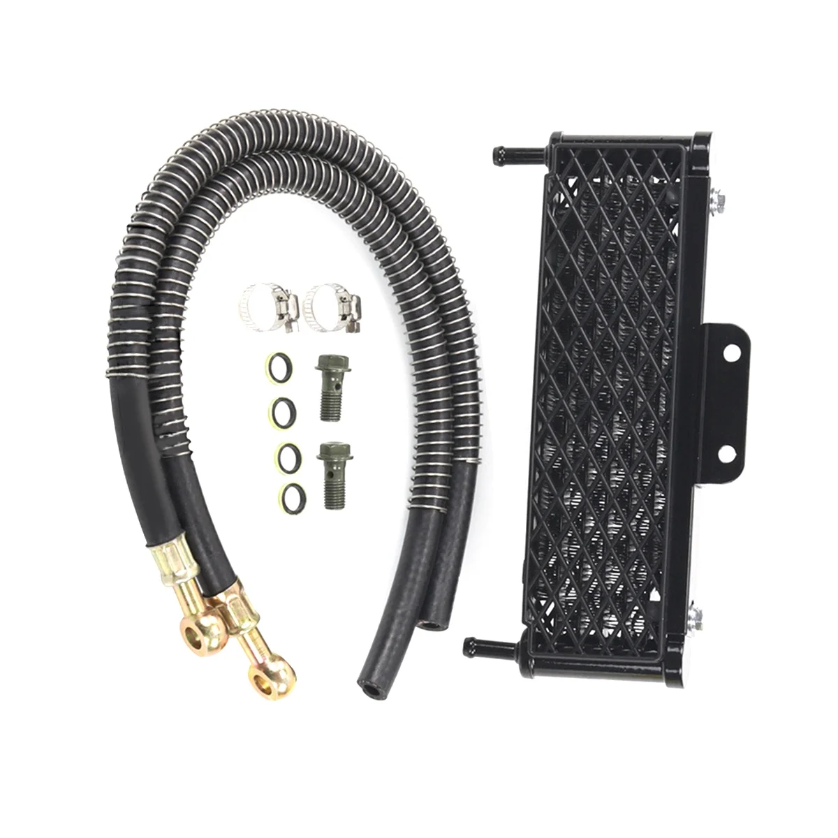 

Motorcycle Radiator M10 Interface Engine Oil Cooler 50-160Cc ATV Oil Cooling
