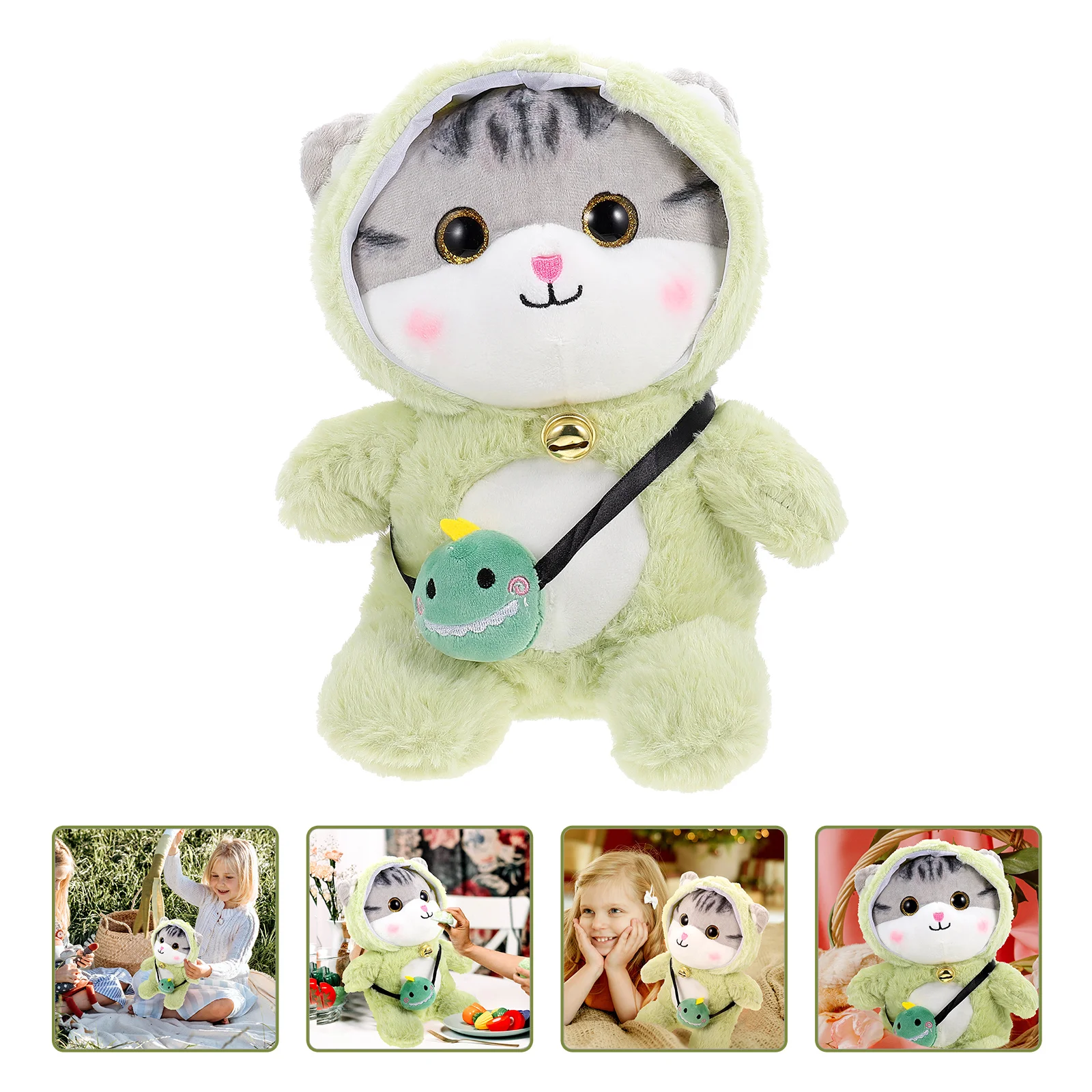 

Girlfriend Cat Plush Cartoon Stuffed Cat Plush Stuffed For Home Decorative Plush Cat Plush for Kids Home Indoor Car