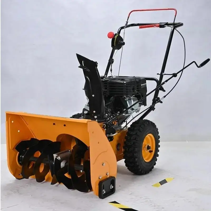YG Walking Type 6.5Hp Power Snowplow Snow Sweeper for Removing and Cleaning Removal Machine Blowers