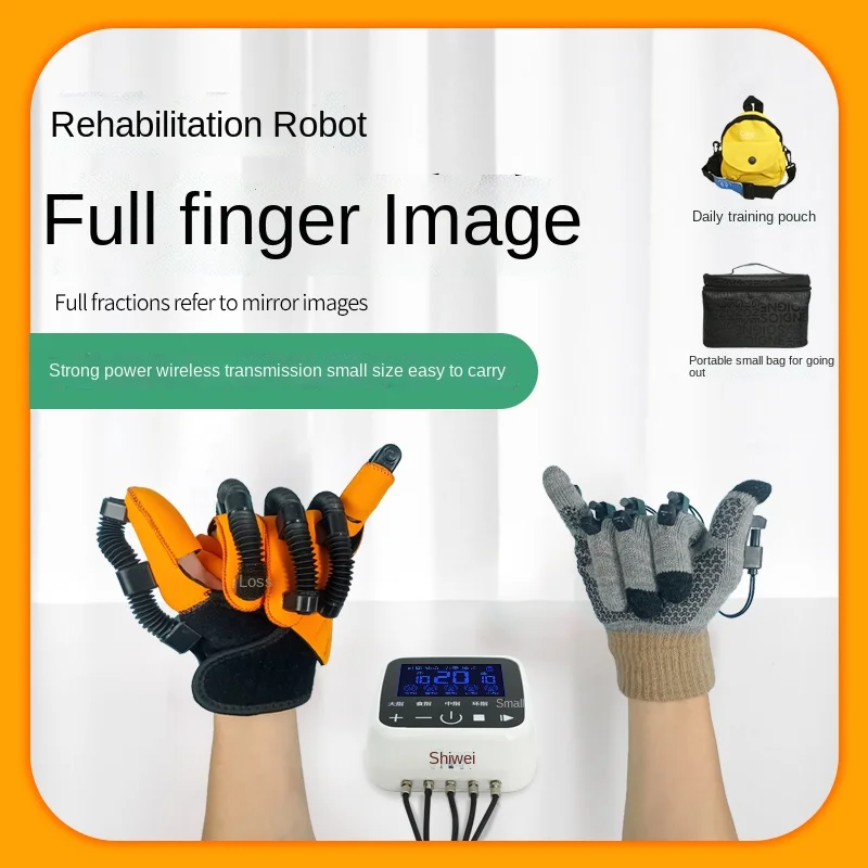 

New Wireless Mirror Charging Portable Rehabilitation Robot Gloves Stroke Hemiplegia Cerebral Infarction Finger Exercise