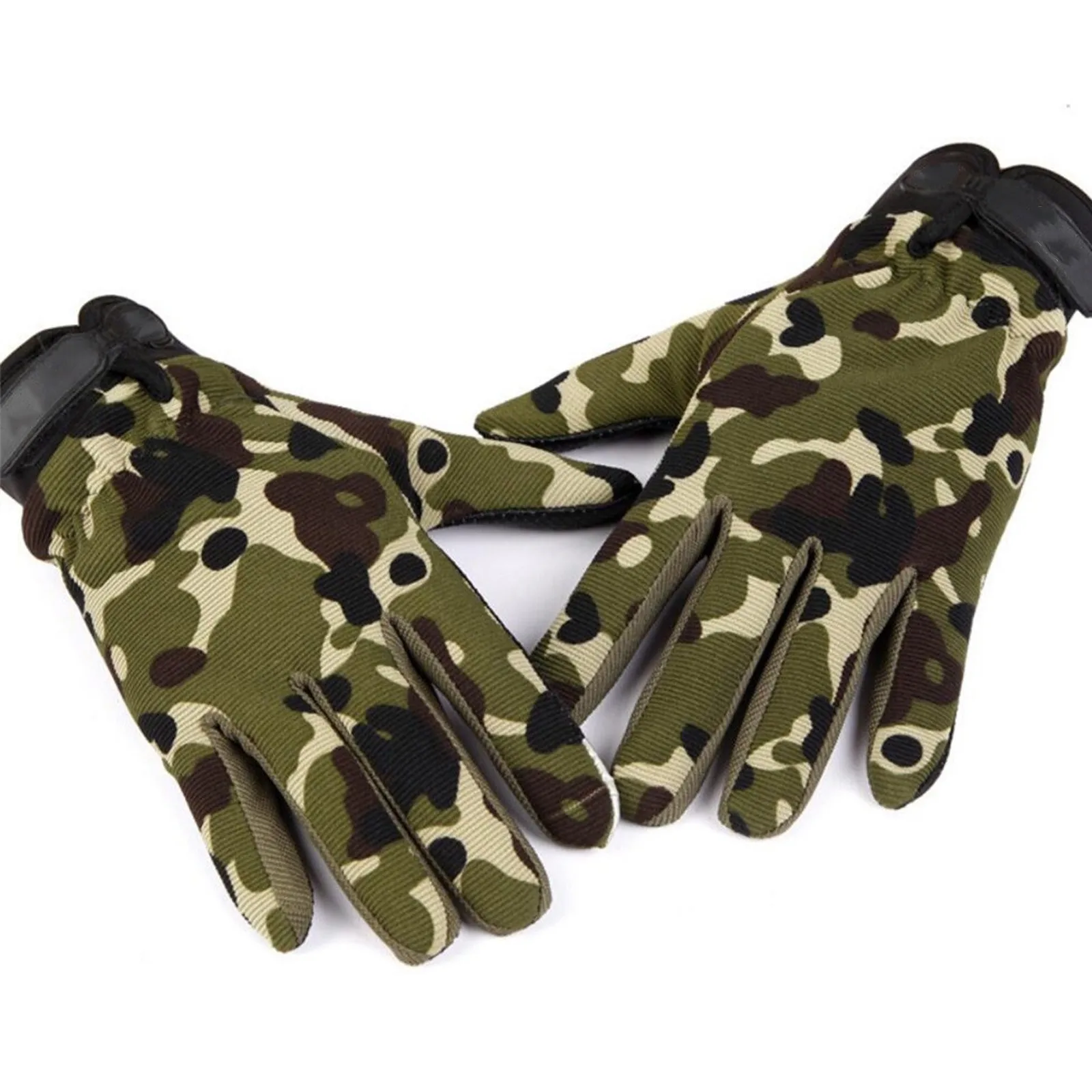 

Универсальные дышащие спортивные перчатки для верховой езды, облегающие Нескользящие амортизирующие износостойкие перчатки, камуфляжные перчатки для мужчин и женщин