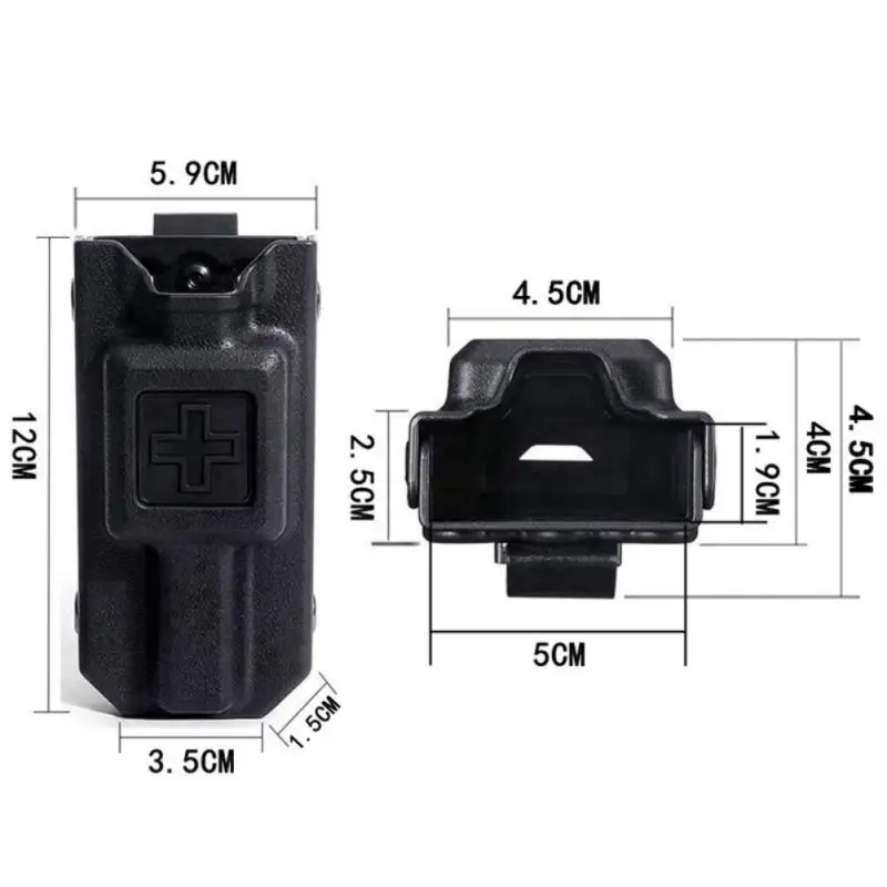 

Outdoor Supplies CS Tactical Tourniquet Quick Pull Box Nylon Storage Box Spinning Rescue Waist Hanging