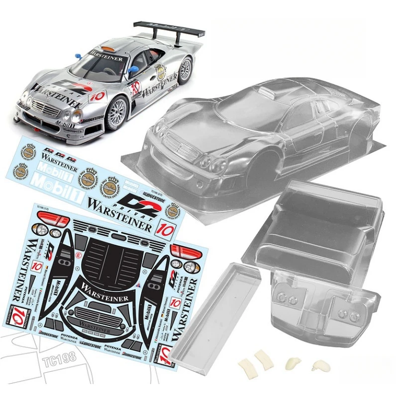 Комплект прозрачных крышек для Tamiya TT-01 TT-02 Kyosho