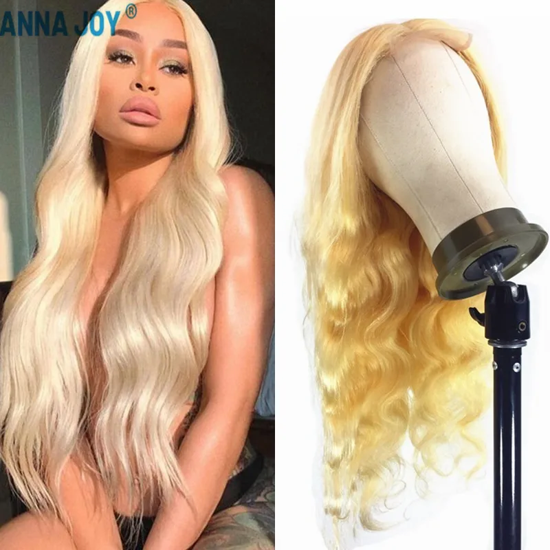 30 Inch 13*4 613 Blonde Lace Front Wig Human Hair Body Wave 150% And 13*1 613 Blonde Lace Front Wig Body Loose Wave  For Women