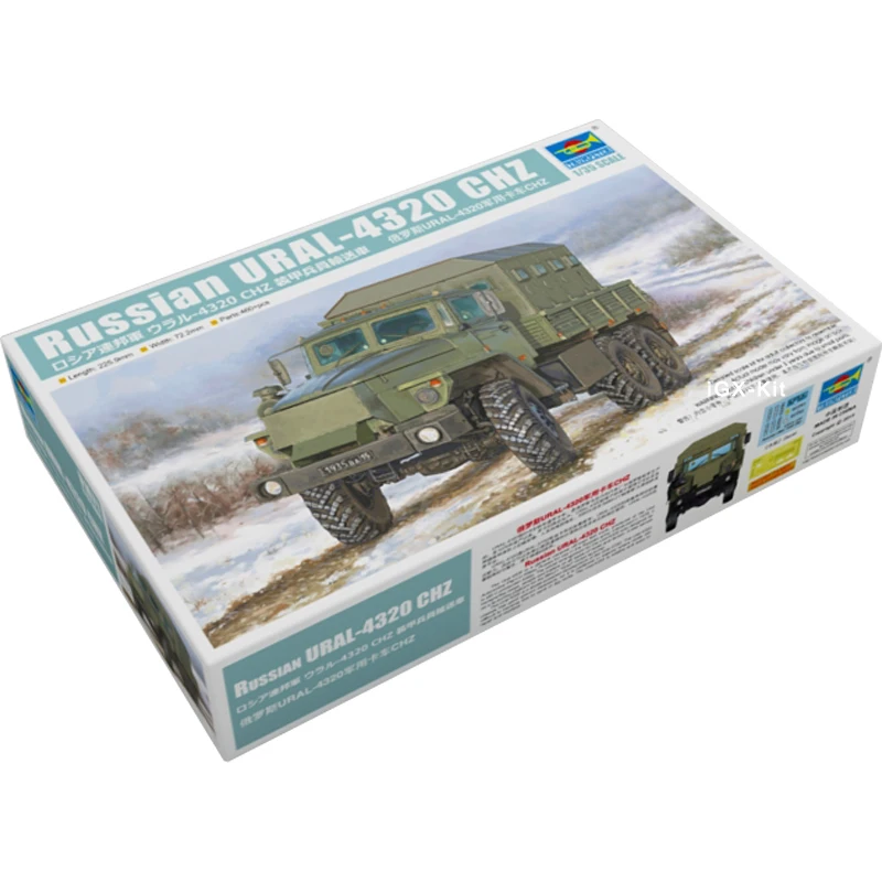 Модель автомобиля Trumpeter 01071 модель российского грузовика в стиле ретро 1/35