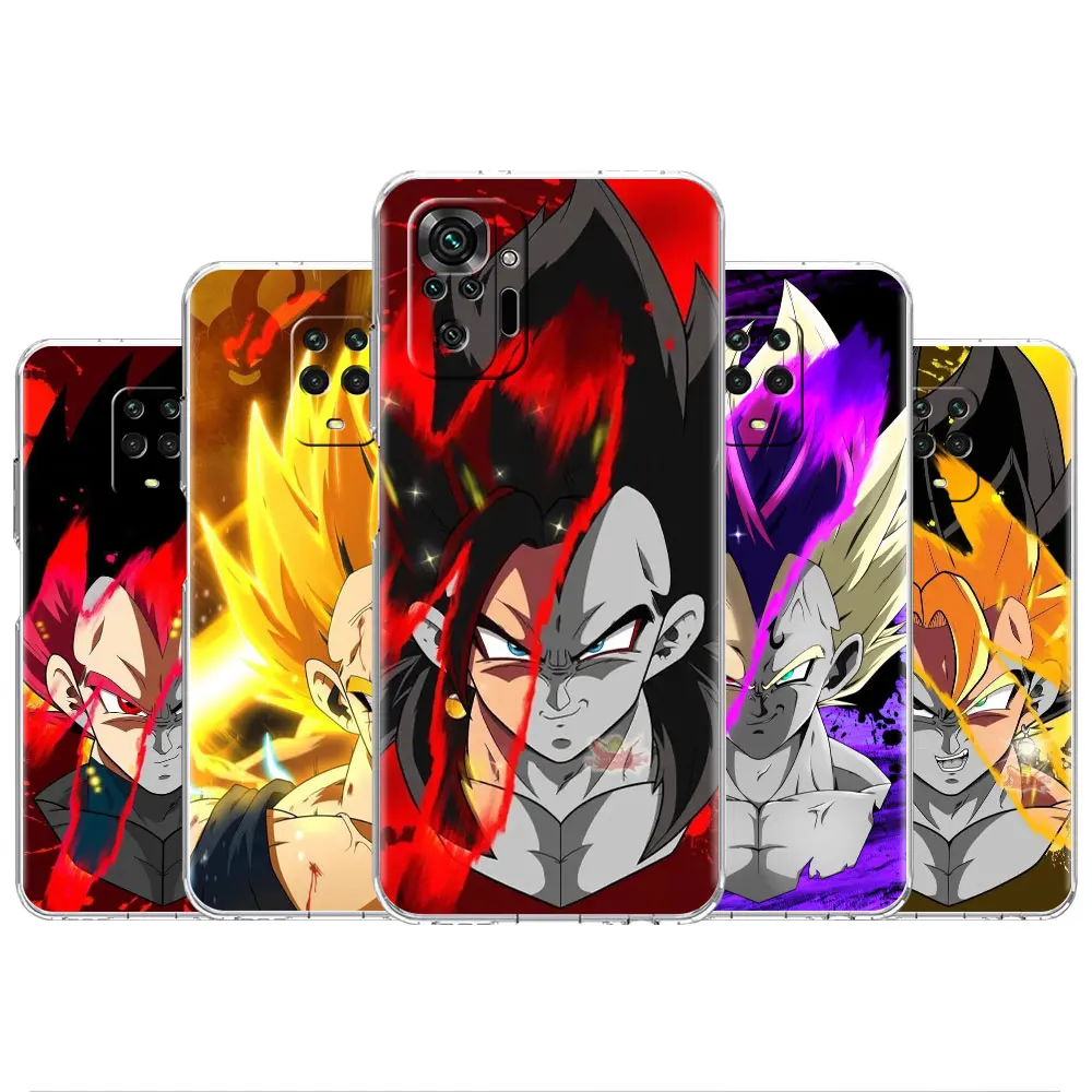 

Anime Kakarots Phone Soft Case for Redmi Note 11 10 9 8 11E Pro 11S 9S 10S K40 9A 9C 8T 7 10C 9t 9s Funda Cover Coque