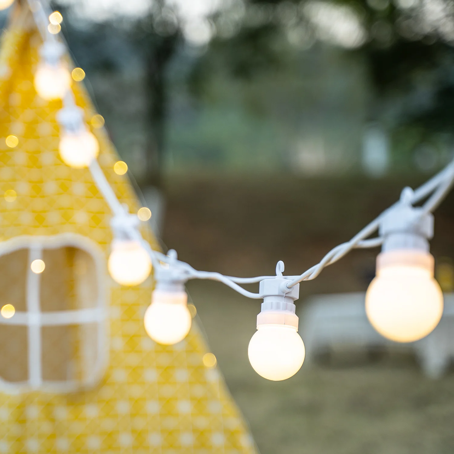 

Led Fairy String Lights Bulb G40 Globe Patio Christmas Lights for Tree Outdoor Waterproof Garden Indoor Wedding Decoration Items