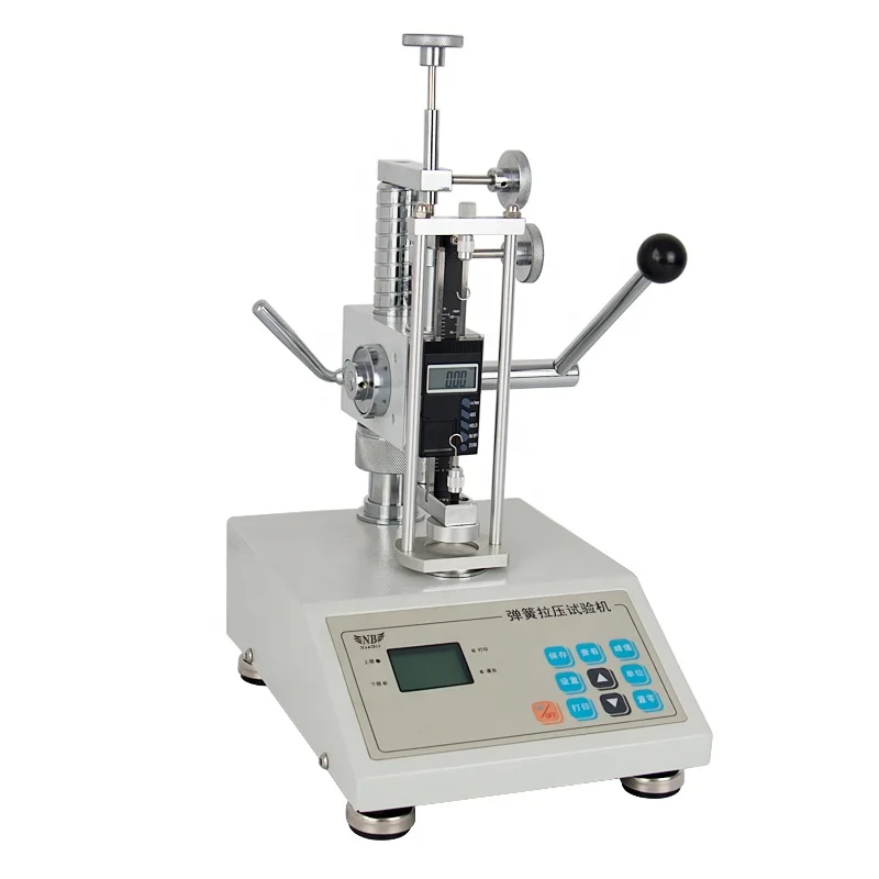 

LCD display small spring tension and compression tester