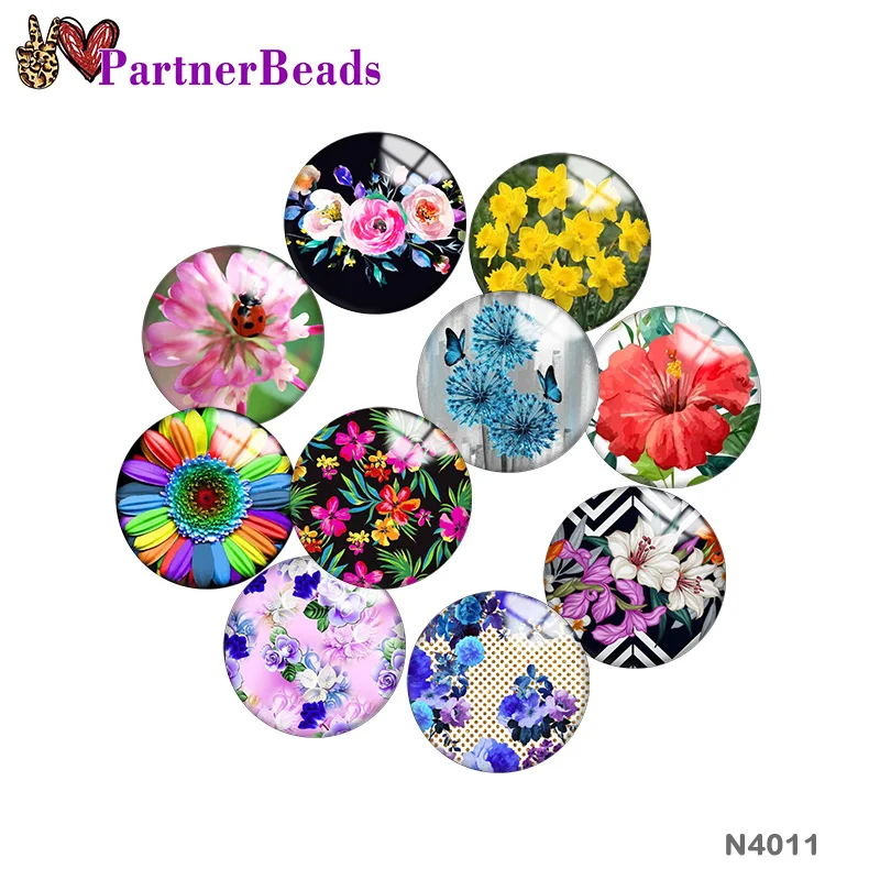 

Цветочная печать изображений, металлическая кнопка «сделай сам», аксессуары, подходит к сумке, шляпе, одежде, обуви N4011