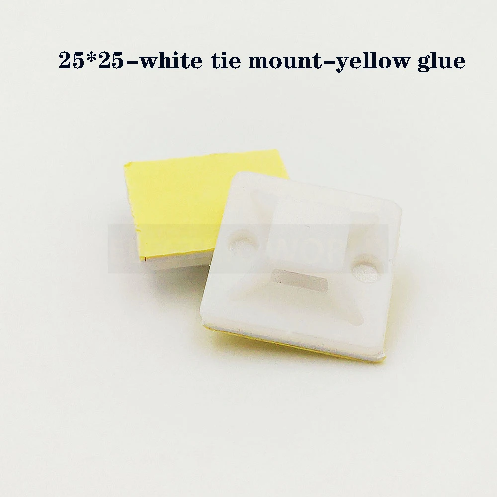 

50 шт., основание для крепления кабельной стяжки, съемный настенный держатель, зажим для крепления, зеленый клей, самоклеящееся крепление для кабельной стяжки