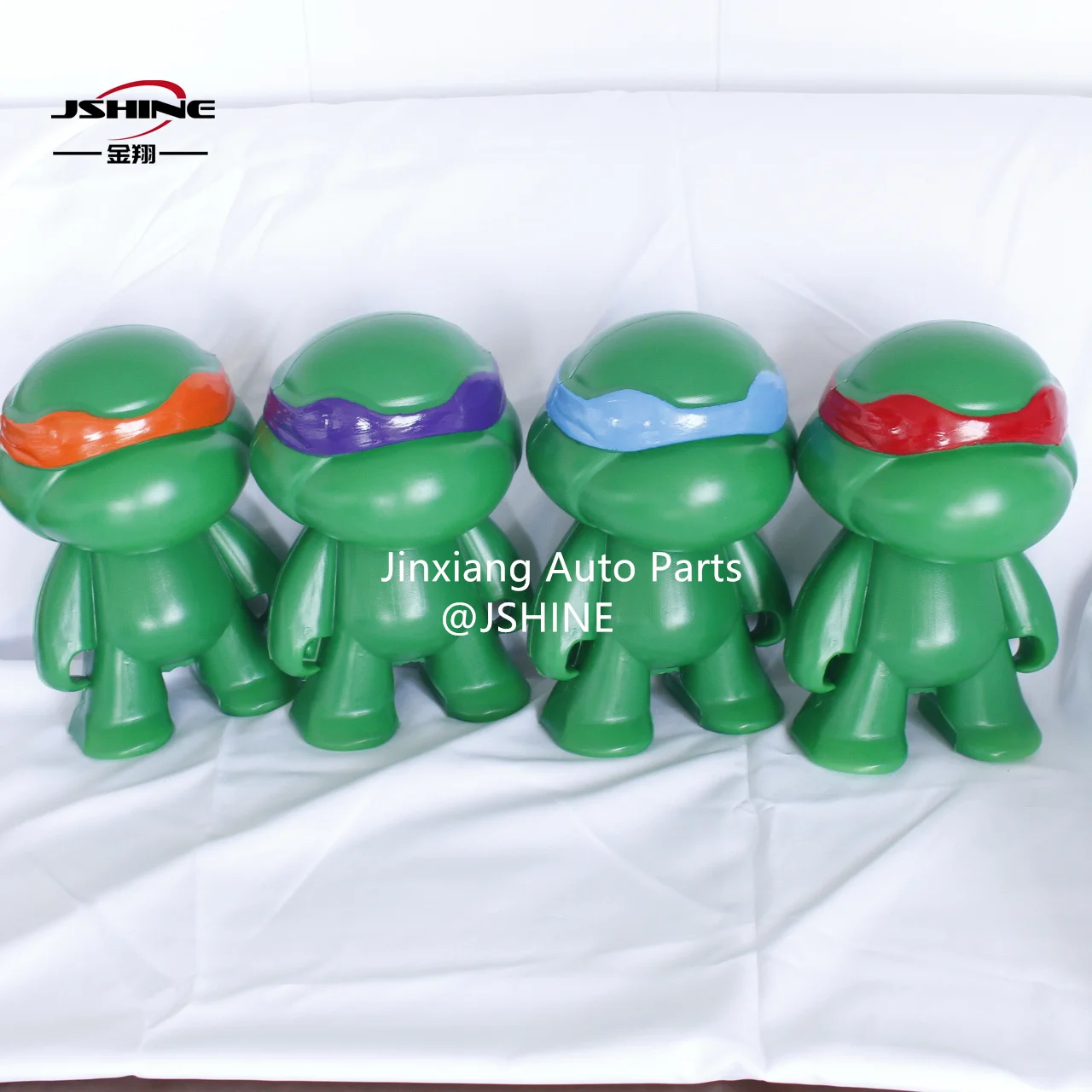 14-дюймовая Черепаха ниндзя рекламная кукла бибендум для грузовика внедорожника