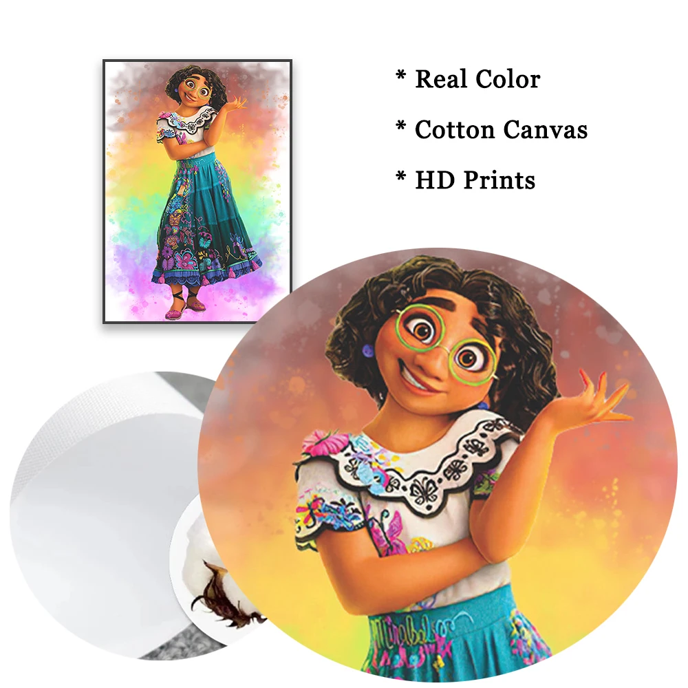 Студийный плакат с изображением принцессы и последнего дракона