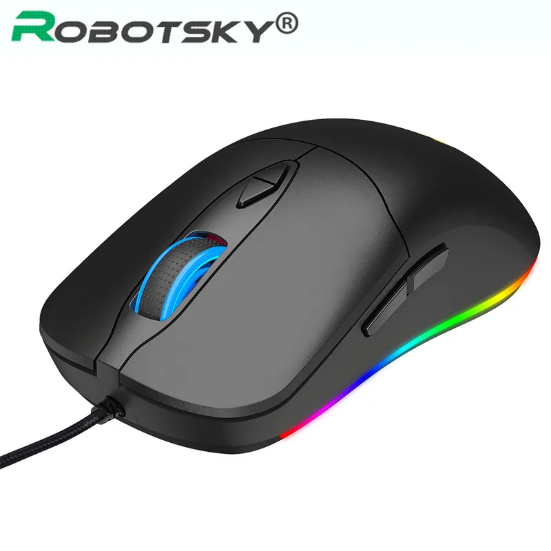 

Wired game Mouse RGB Rechargeable Wireless Computer Mause LED Backlit Ergonomic Gaming Mouse for Laptop PC 7200 DPI
