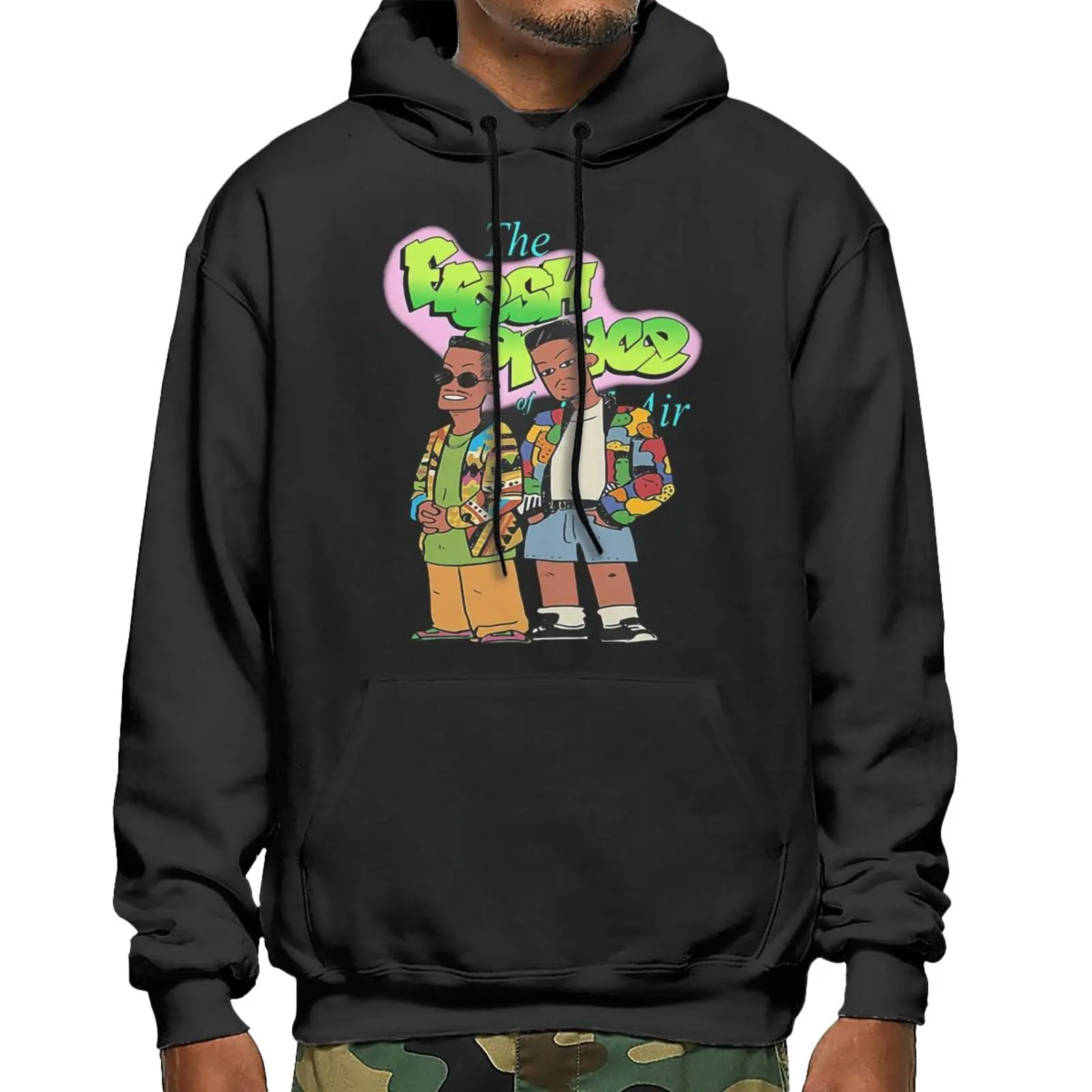 

Худи Fresh Prince Of Bel-Air для мужчин и женщин, свитшот с капюшоном, аниме одежда в стиле Харадзюку