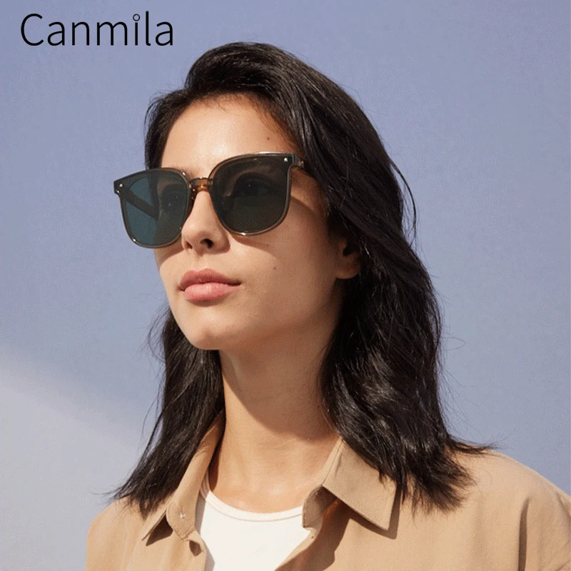 

Sunglasses Polarized Vintage Square Luxury Foldable Unisex Travel Sun Glasses For Men Women Fashion Brand UV400 Canmila JX0002