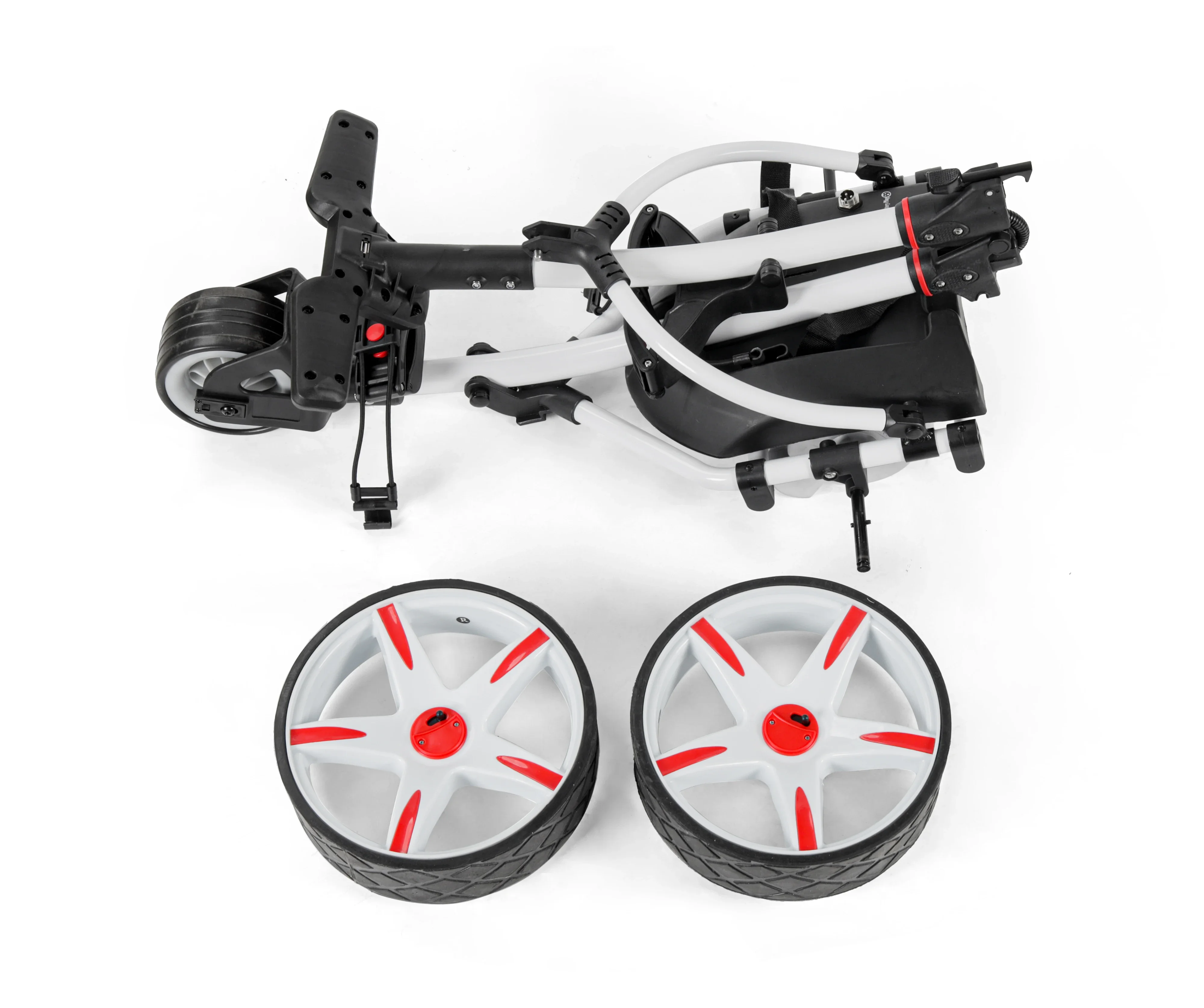 Дизайнерская горячая электрическая тележка для гольфа с дистанционным