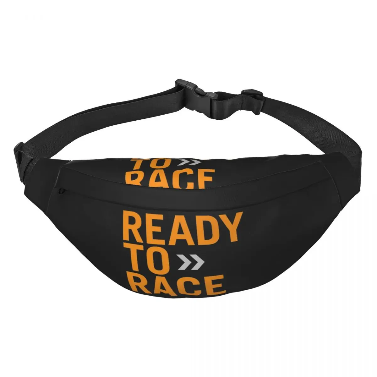 

Ready To Race Austrian Motorcycle Fanny Pack Men Women Custom Sling Crossbody Waist Bag for Traveling Phone Money Pouch