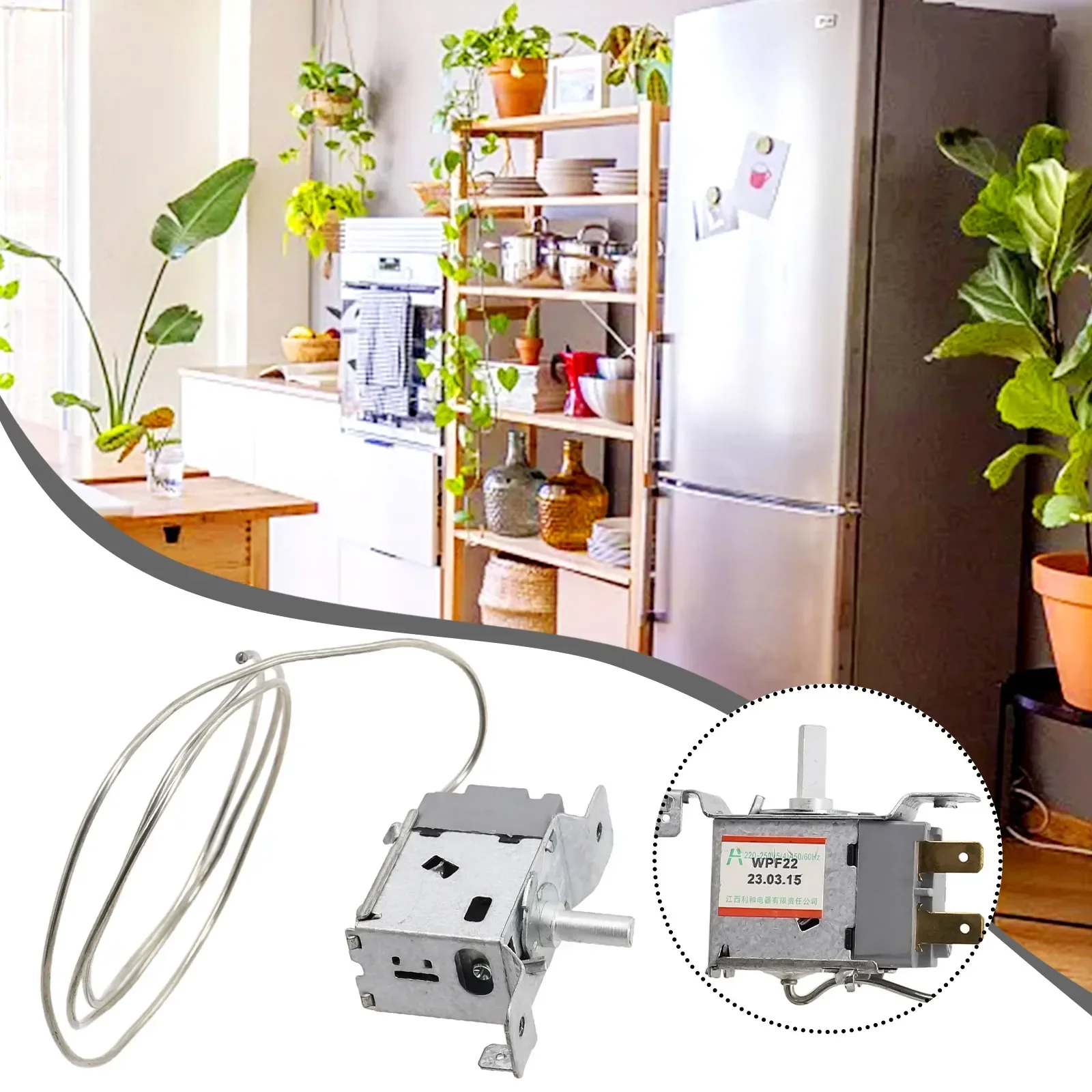 1 шт. термостат для морозильной камеры регулятор температуры модели WPF22 60 г