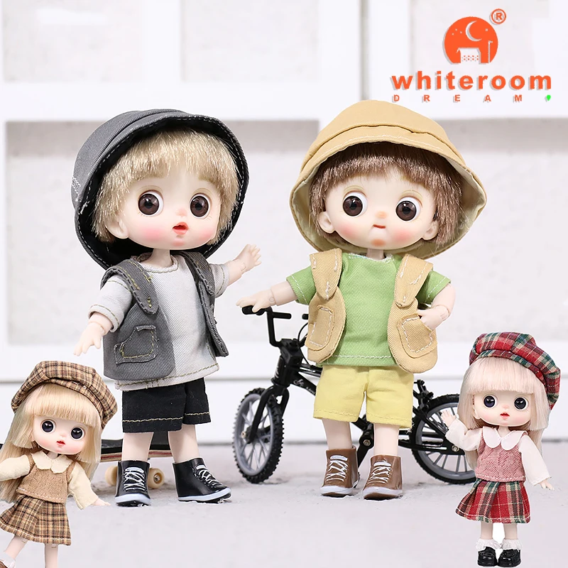 

Ob11 Bjd Doll Accessories Obitsu 11 Clothes Dolls For Girls Boy Toys Baby Kawaii Anime Toy Free Shipping items Pajama Miniature
