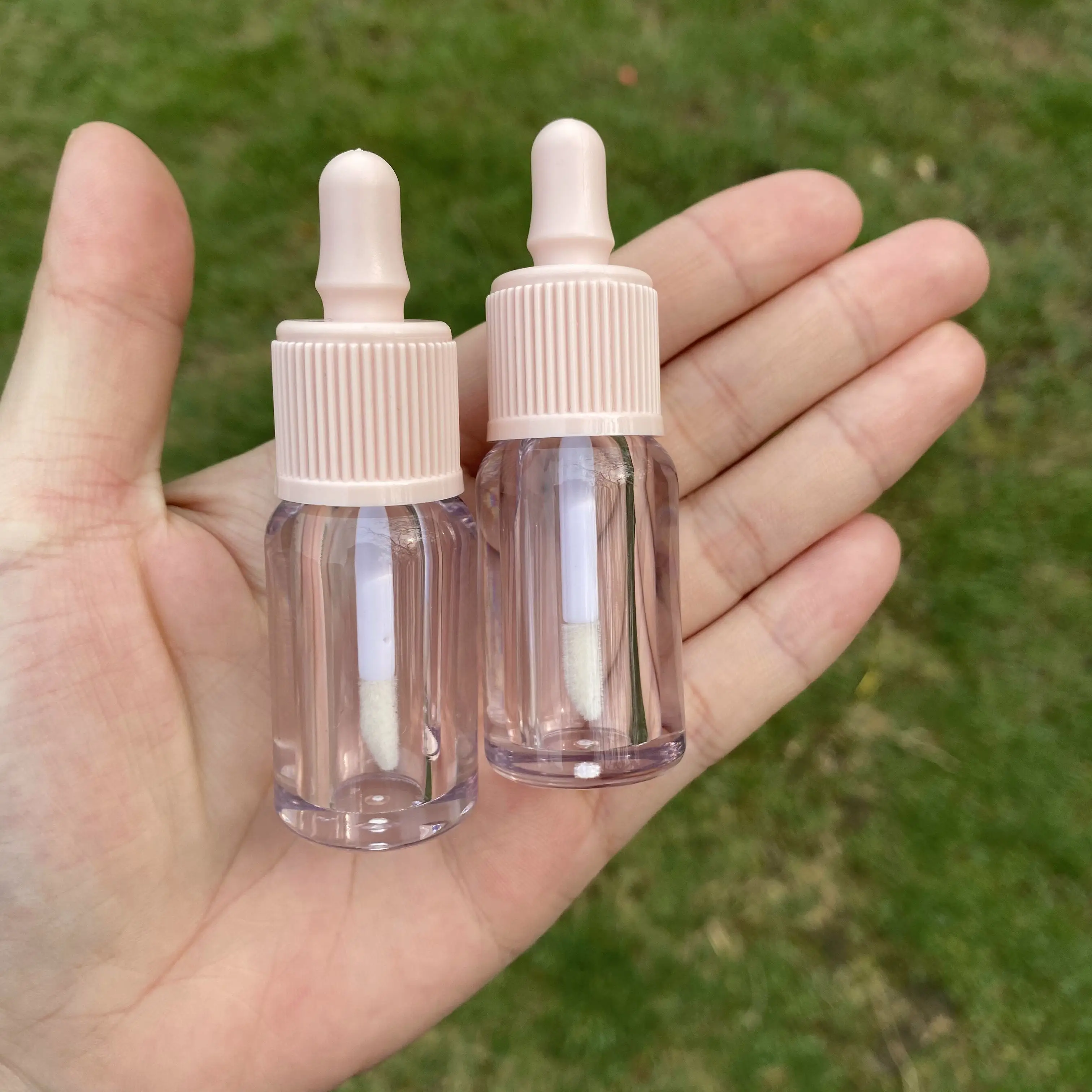 

Lip Gloss Tube pink 3ml Mini Milk Bottle Lip Glaze Tube Bottle Plastic Lip Gloss Cosmetic Packaging Container Diy Bottle
