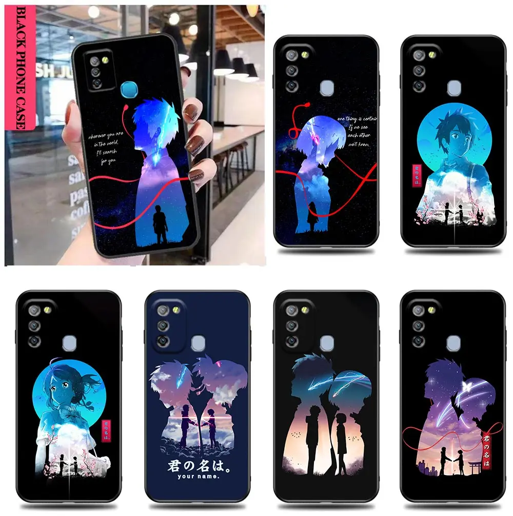 

Funda Case for Tecno Infinix Hot Note 9 10 10i 10S 11 11S 8i 11 S5 SMART 4 5 6 POVA2 GO 7 8 Pro AIR Case Anime Your Name Yinuoda