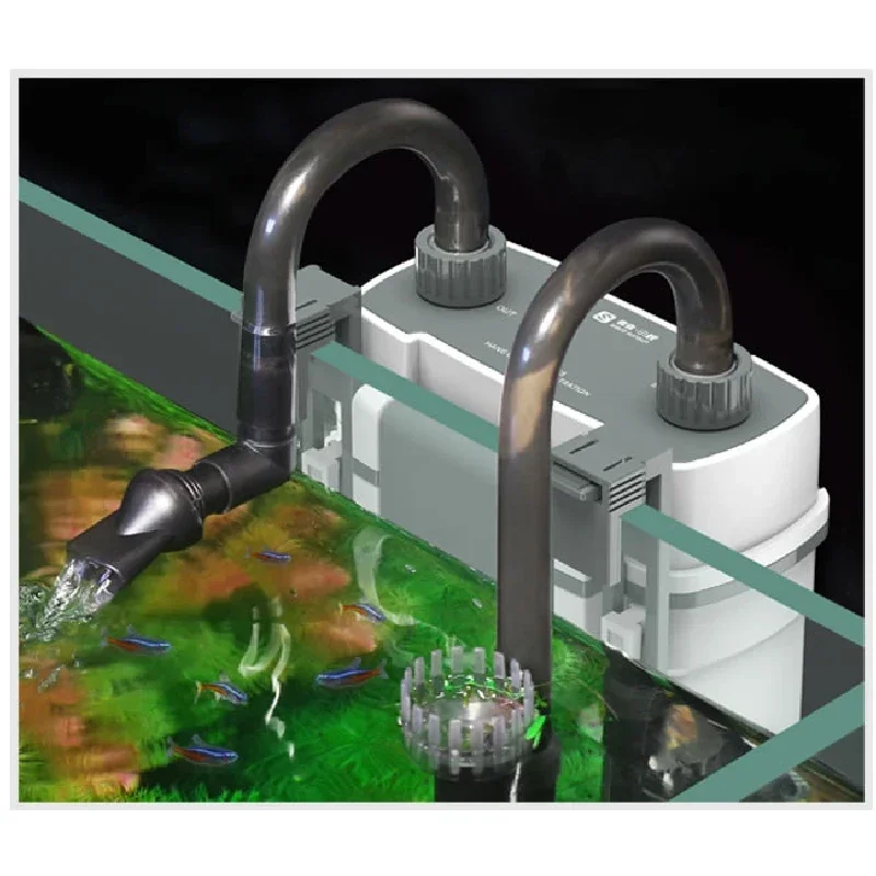 220-240 В 50 Гц серия SUNSUN XBL настенный фильтр для аквариума внешний аквариум маленький