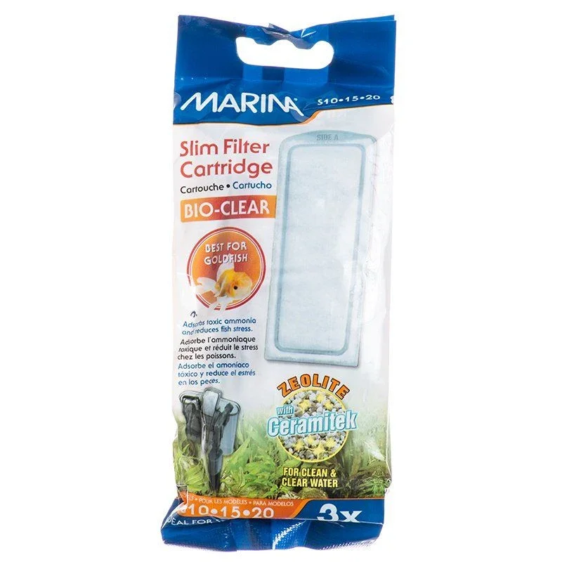

Тонкий силовой фильтр-картридж 2022 Marina Bio-Clear Zeolite