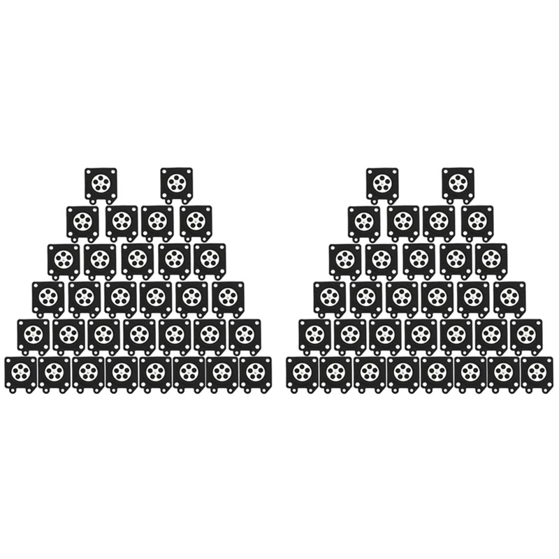 

Big Deal Chainsaw Carburetor Membrane Pads Repair Parts For Zama Chainsaw Carburetor 2500/3800/4500/5200/5800 Accessories 64Pcs
