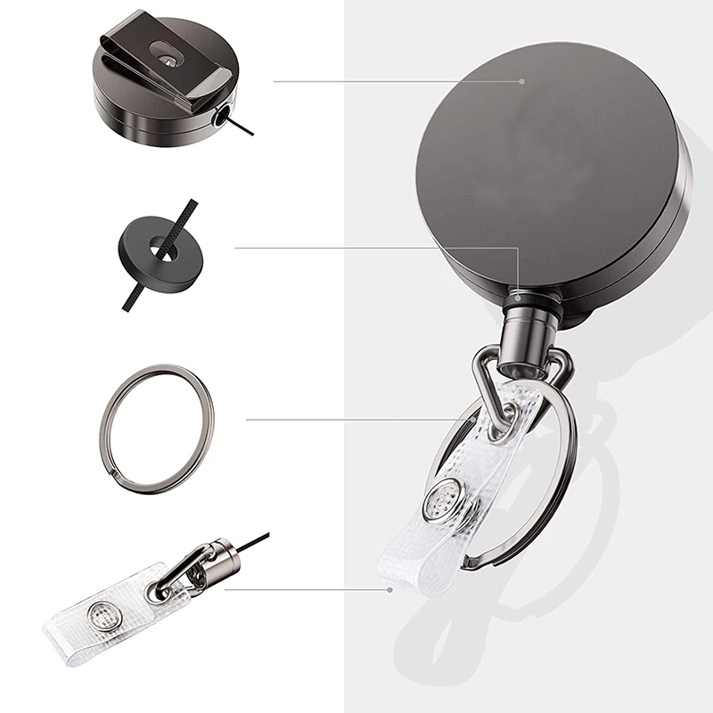 

1 шт., Выдвижной карабин-брелок для ключей