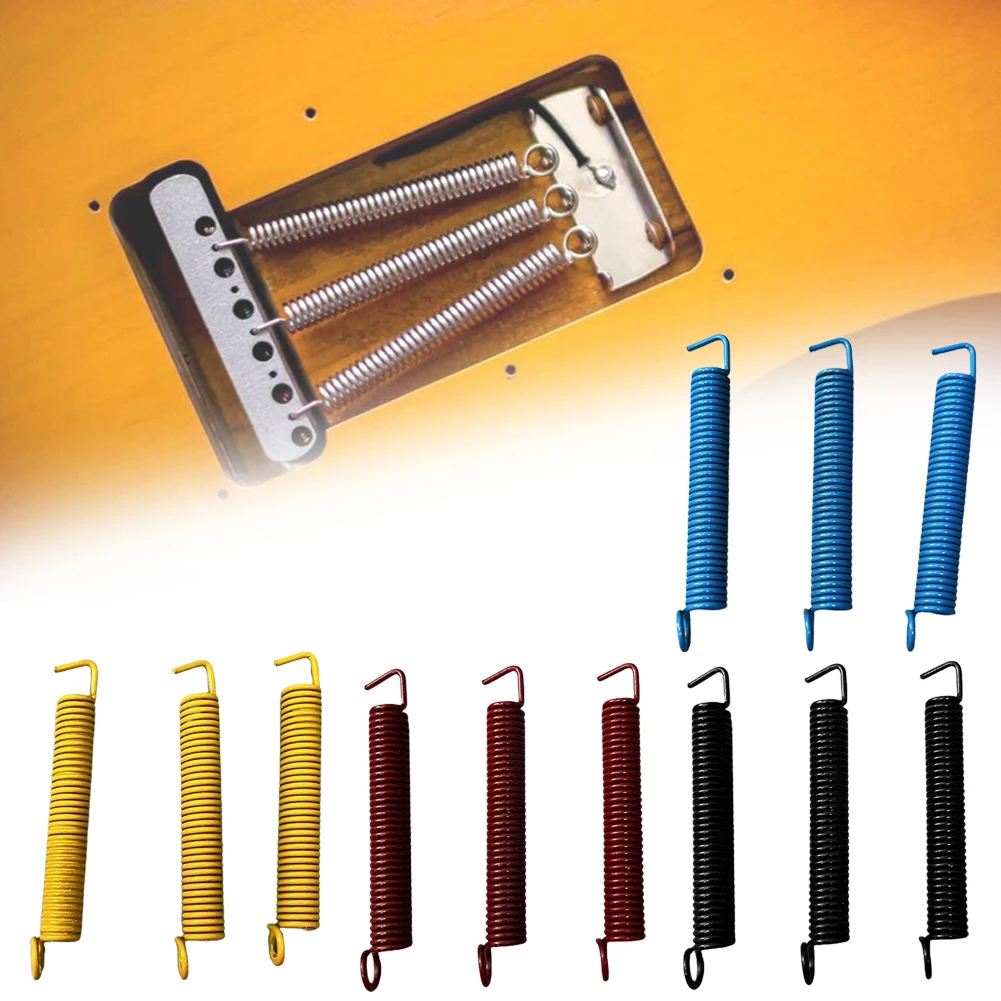 

3Pcs Guitar Tremolo Spring Stabilizer Bridge Replacement Accessories Spring Stabilizer Trem Setter For Electric Guitar Bridge