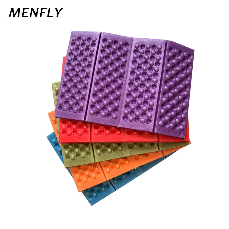 

MENFLY Folding Tourism Mat Seat Foldable XPE Beach Cushion Picnic Hiking Waterproof Pads Camping Moisture-Proof Egg Nest Pillow