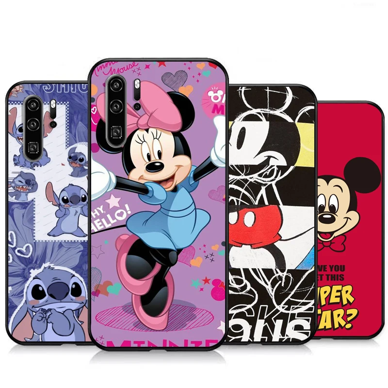 

Disney Stitch MIQI Phone Cases For Huawei Honor P Smart Z P Smart 2019 P Smart 2020 P20 P20 Lite P20 Pro Soft TPU Back Cover
