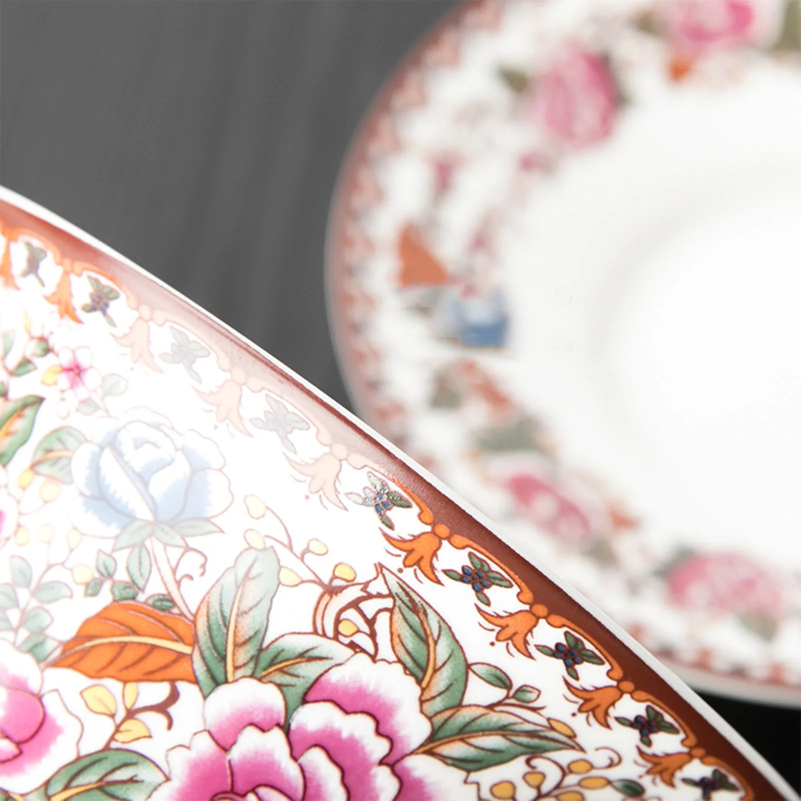 Классическая китайская чайная чашка в этническом стиле великолепный цветочный