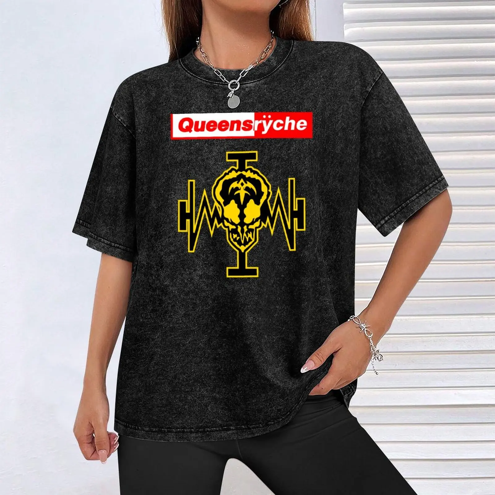 Фото Футболка Queensryche: Operation Mindcrime, праздничная футболка для отпуска №4