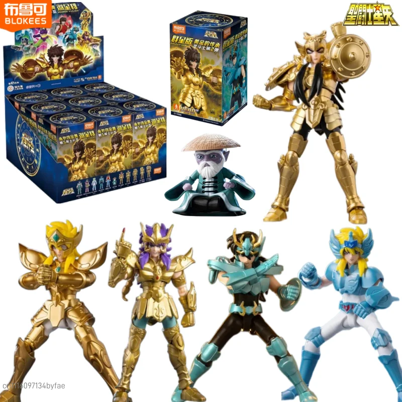 Фото Конструктор BLOKEES Saint Seiya: Фигурки All Stars Edition — Наследие Золота (Весы, Водолей) ‌   Сборная модель-украшение в подарок №1