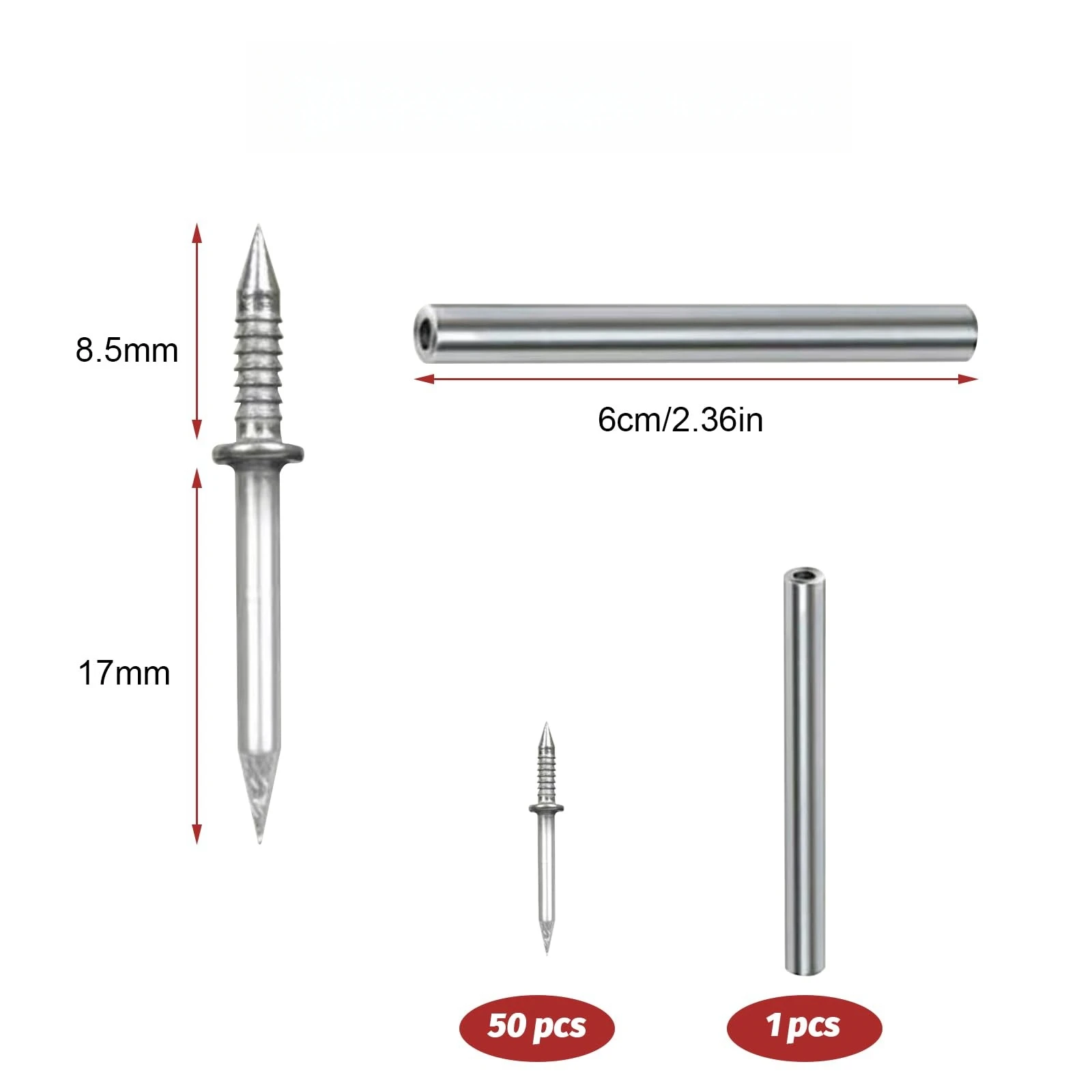 

Металлические бесшовные гвозди для крепления плинтуса