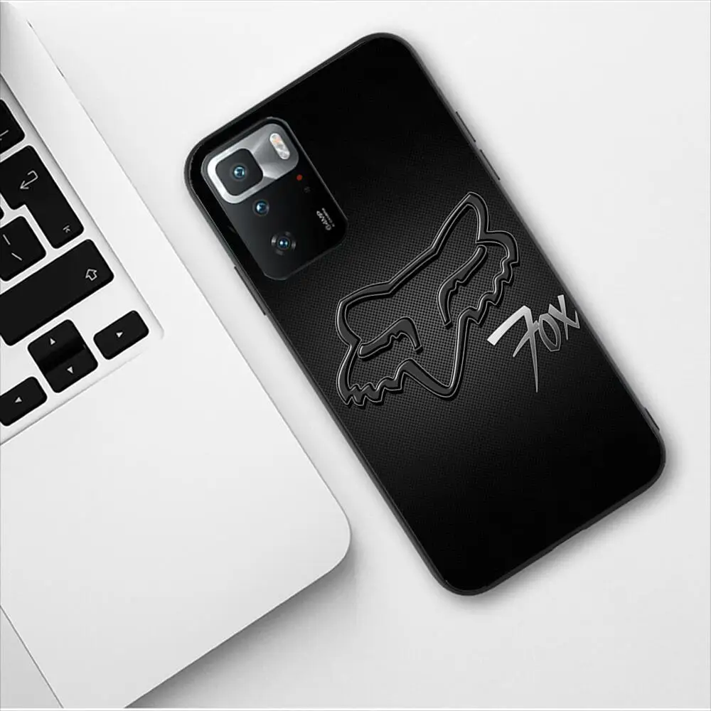 Motorcycle Racing Foxes Phone Case For Redmi 9 9A 7A 10 8A 10A 8 Note 11 10S 7 11S Plus POCO X3 Pro Luxury Design Fashion Cover