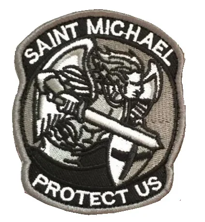 Патч святого Михаила для защиты США искусственная петля религиозная фигурка