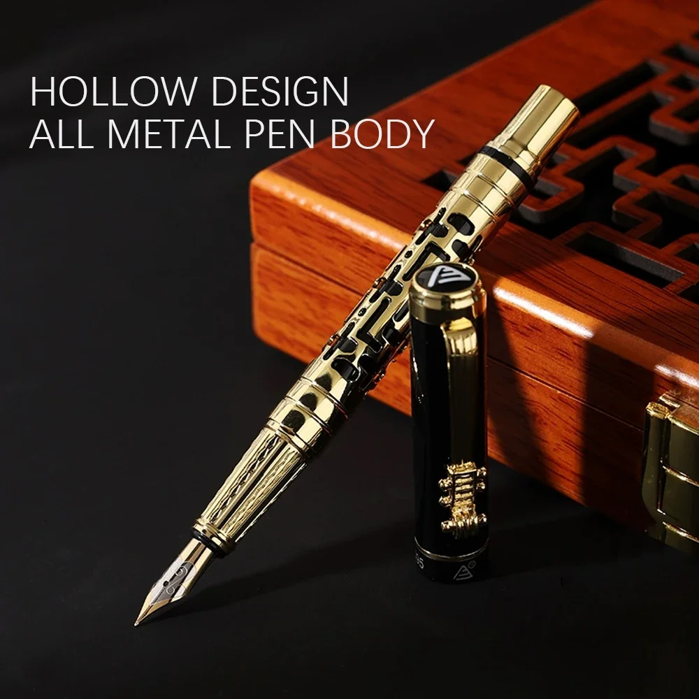 Новинка для Lanbitou 3095 цельнометаллическая авторучка медные чернильные ручки