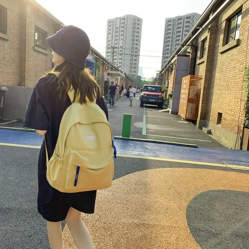

Large Capacity Cute Backpacks For Women Fresh And Sweet Summer Waterproof Women's Backpack Bags Travel Bags Youth Schoolbag