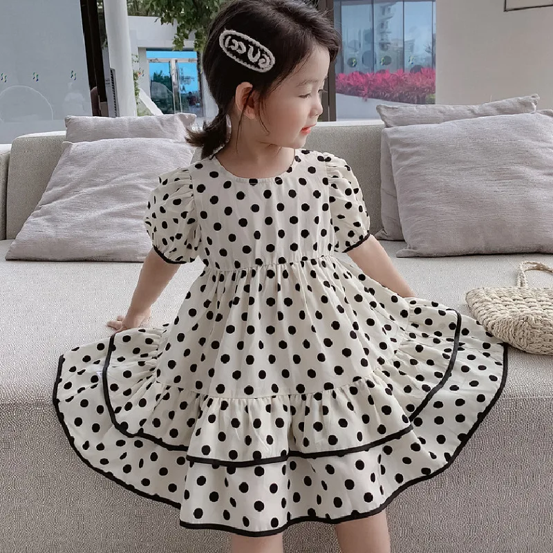 

Girl Dress Kids Skirts Spring Summer Cotton 2022 Beige Flower Girl Dress Party Evening Gown Beach Birthday Gift Breathable Child