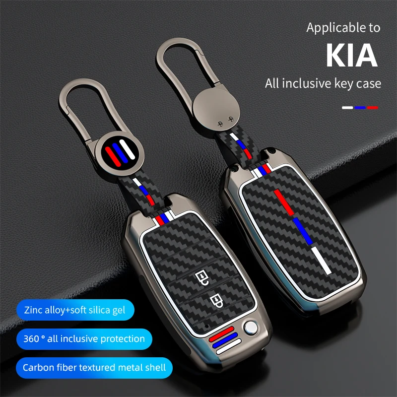 

Автомобильный флип-ключ из сплава, флип-чехол для KIA RIO 3 K2 K3 K4 K5 Sportege Picanto Optima Soul Ceed Sorento Forte Stinger Cerato