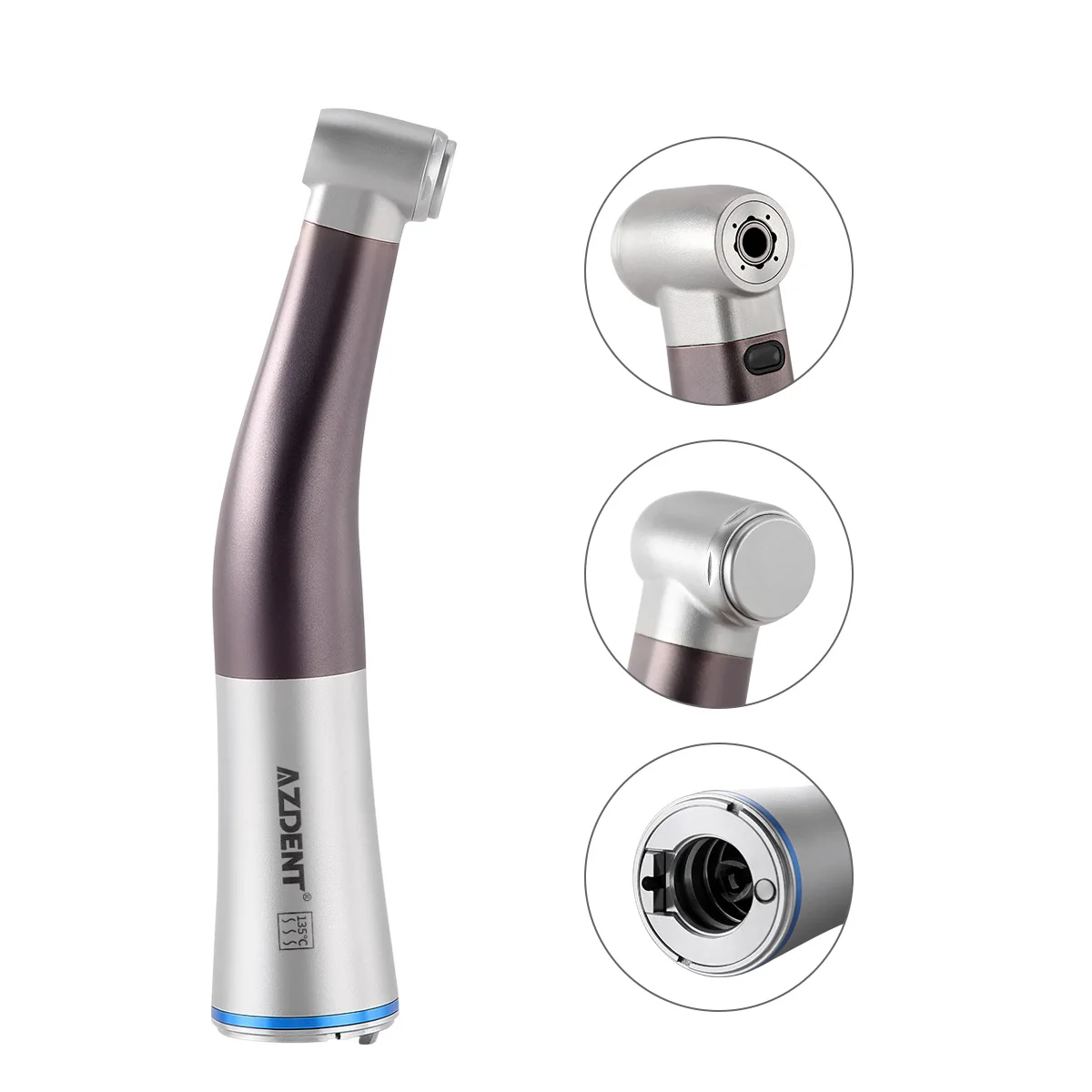 Волоконно-оптический наконечник Azdent Dental 1:1 внутренний угол распыления с 4