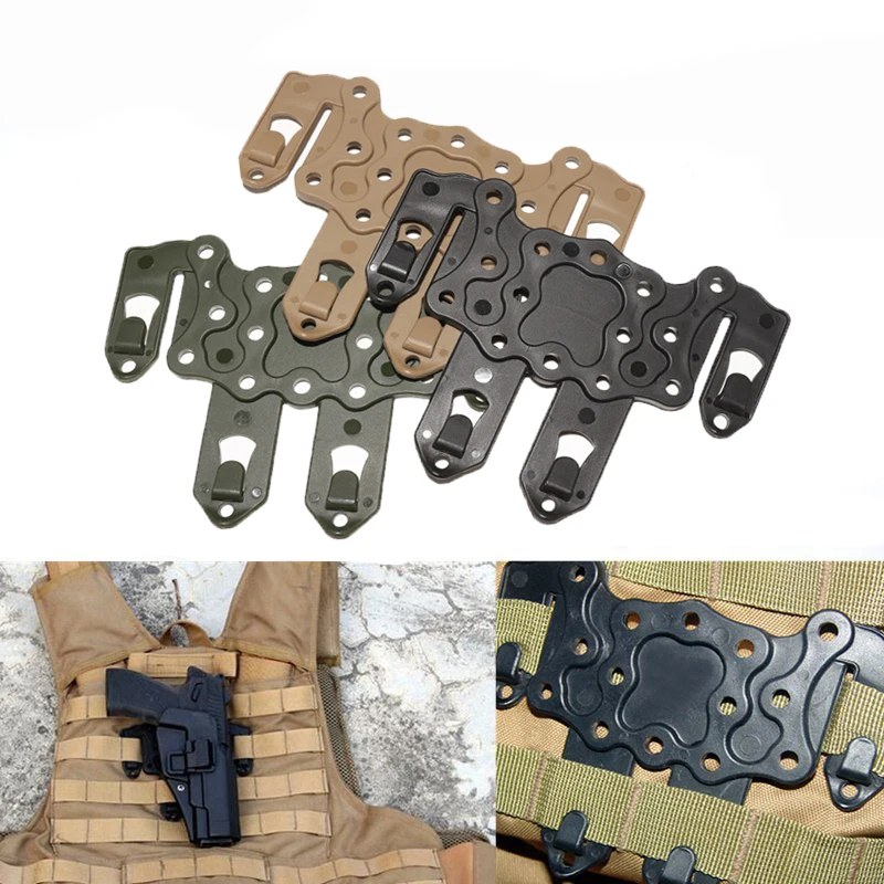 Molle адаптер скоростной зажим платформа охотничий пистолет кобуры Глок для