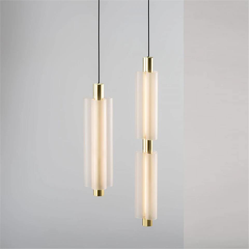 

Modern Acrylic LED Pendant Lights Bedroom Living Room Dining Room Lighting Decoration Interior Pendant Lamp Bedside Hanging Lamp