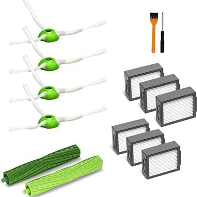 

Main Brush Side Brush HEPA Filter Compatible For I7 E5 Vacuum Cleaner Accessories