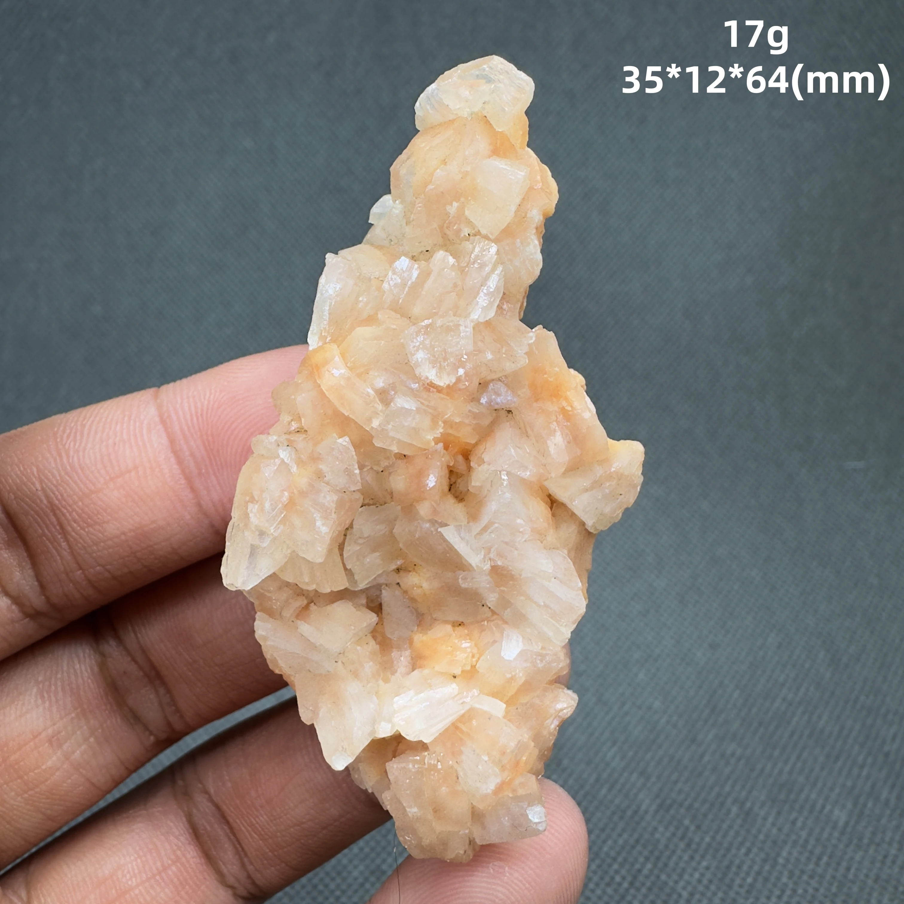 

Натуральный индийский оранжевый зеолит QIANCHUAN