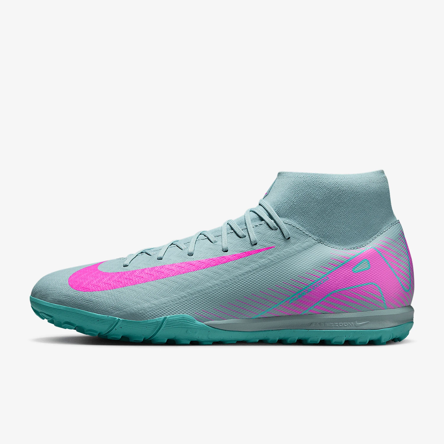 Фото Оригинальные мужские тренировочные футбольные бутсы Nike Superfly 10 средней высоты FQ8331-301 №2