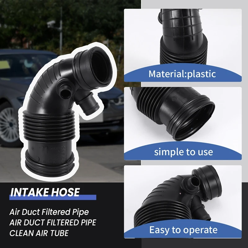 Воздуховод впускной шланг из фильтрованной трубы 13717597586 для BMW F20 F20N F21 F21N F30 F35